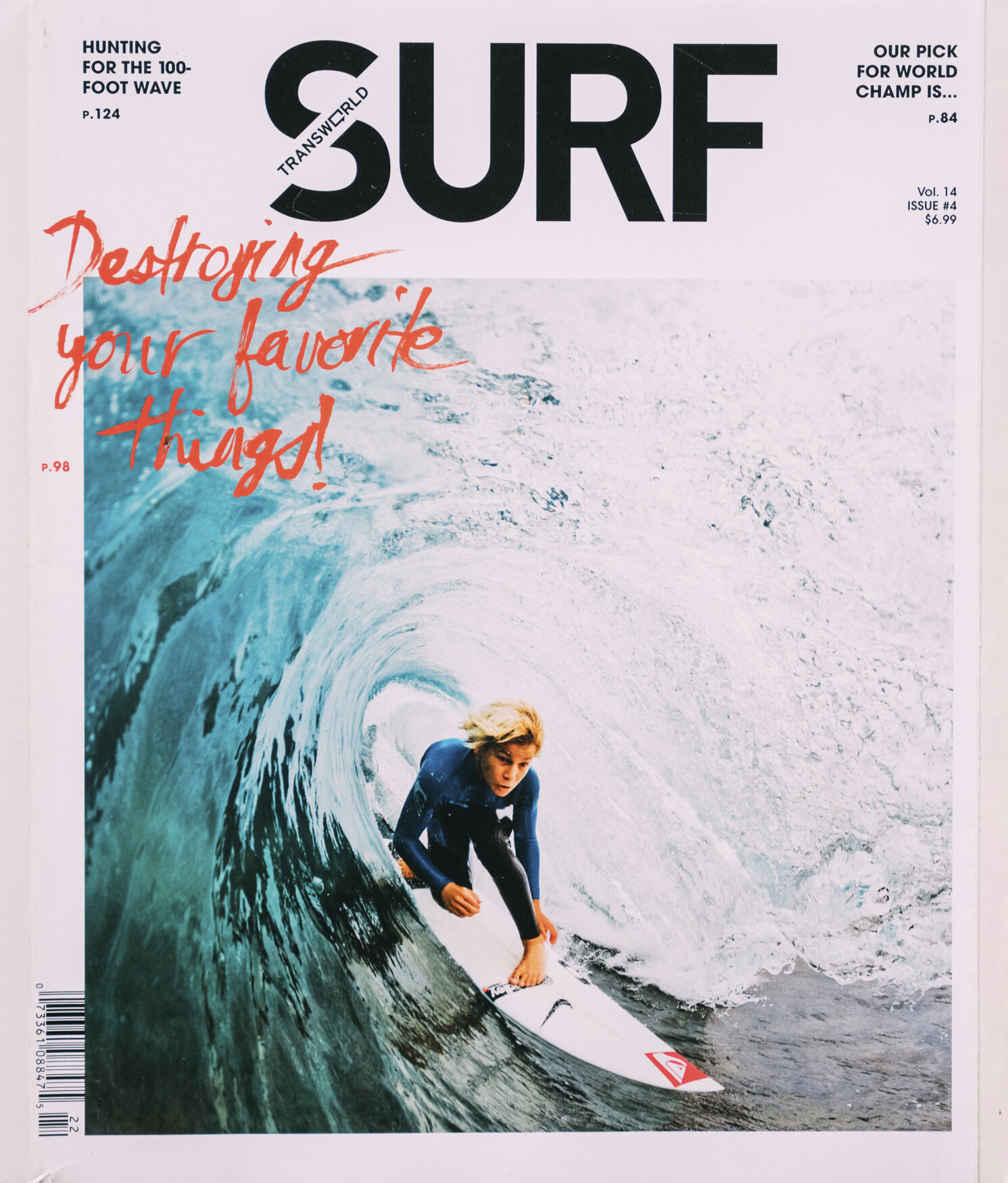 Transworld Surf Magazine Cover