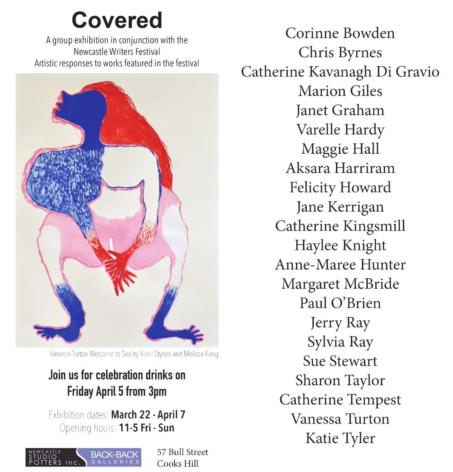 So excited to be part of 'Covered' an exhibition for the @newcastlewritersfestival. Exhibition runs @newcastle_studio_potters from 22 March - 7 April. Celebratory drinks will be on the 5th of April from 3pm.

@corrine.bowden
@lady_camera_obscura
@kit