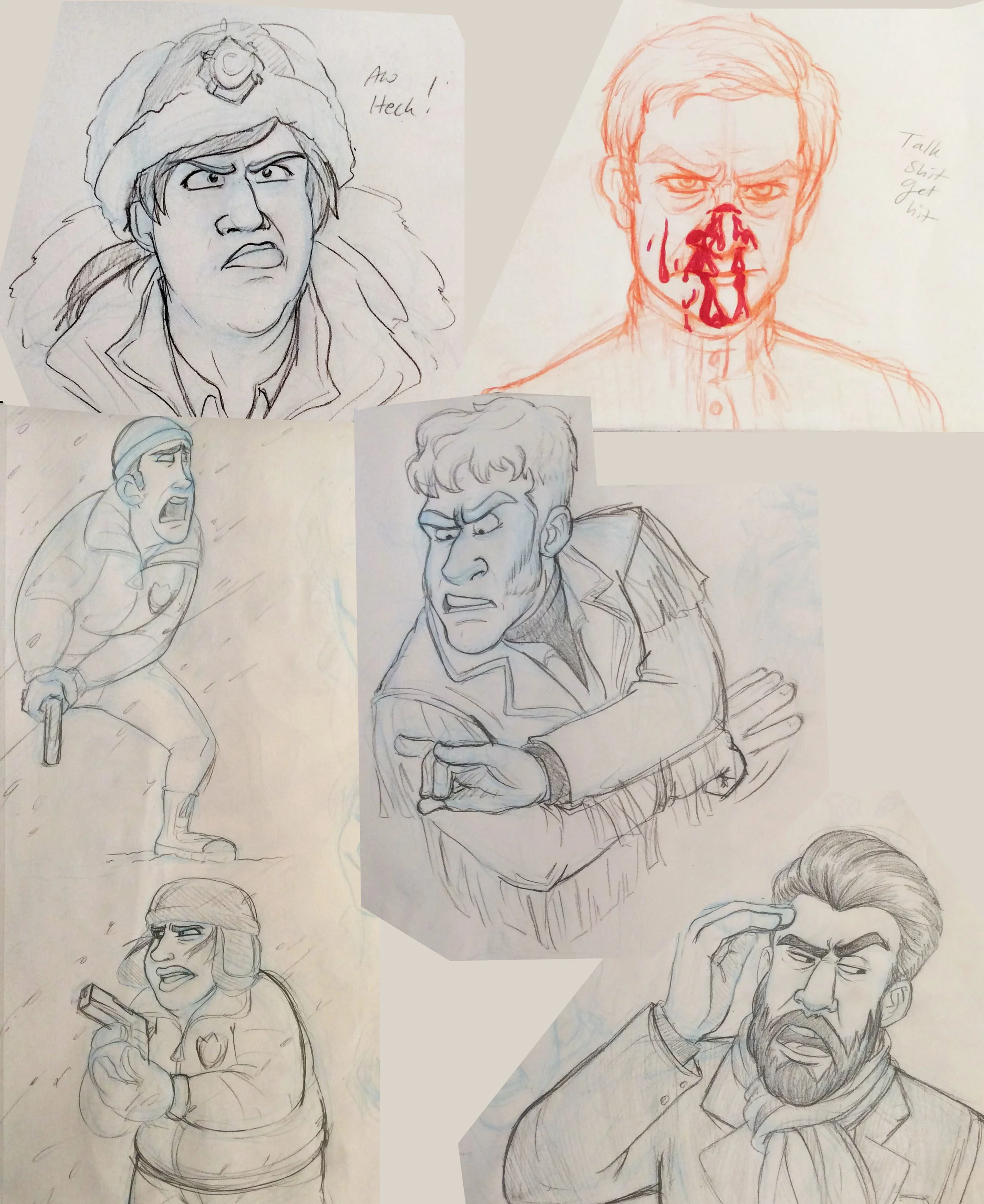 Fargo character sketches