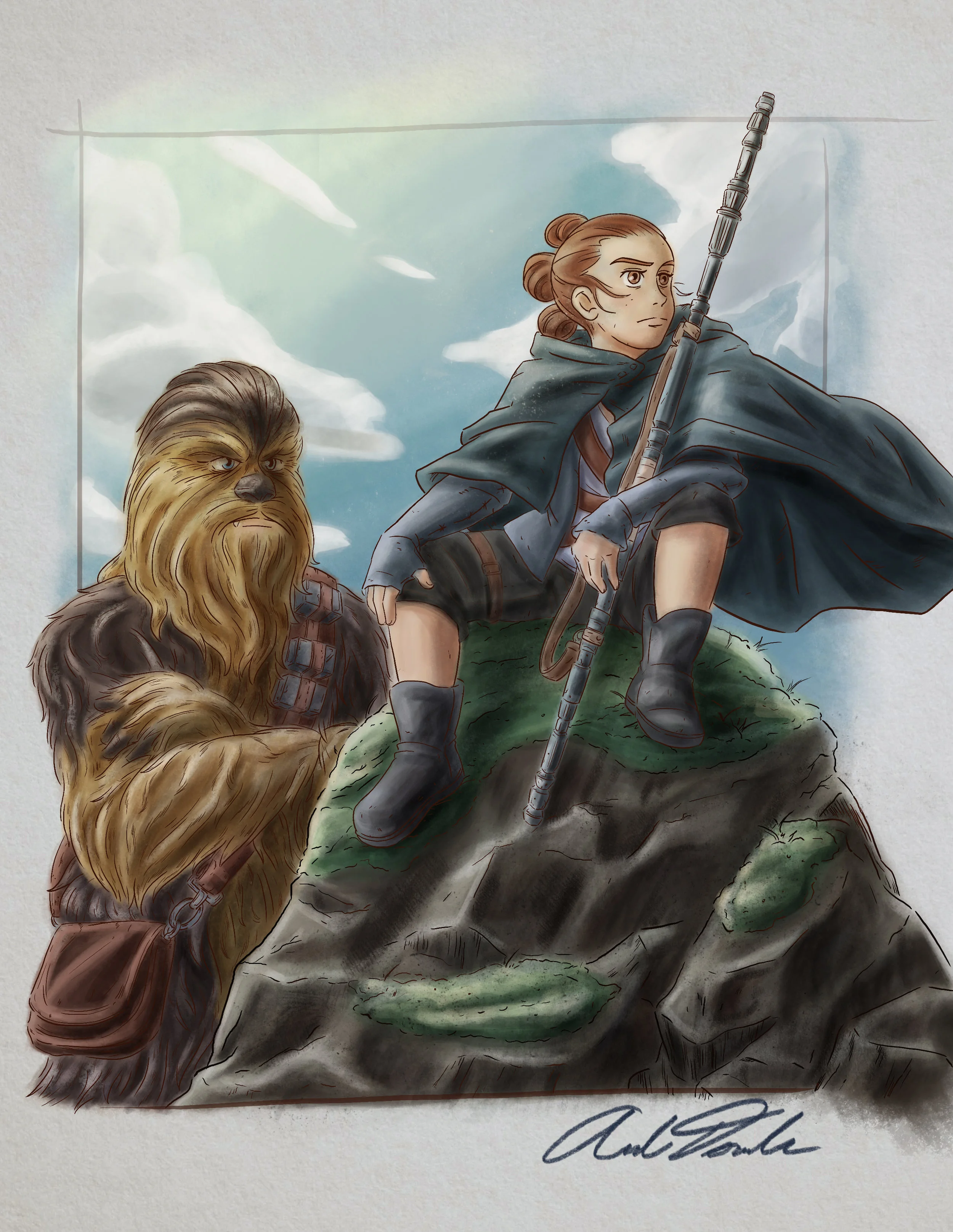 Star Wars commissioned piece