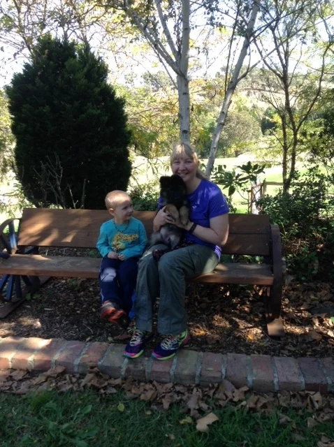 Stacey, Sam and Juno [Hazel]