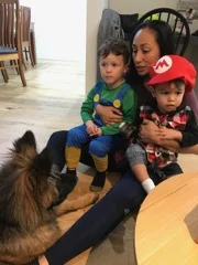 Quiet time with my siblings