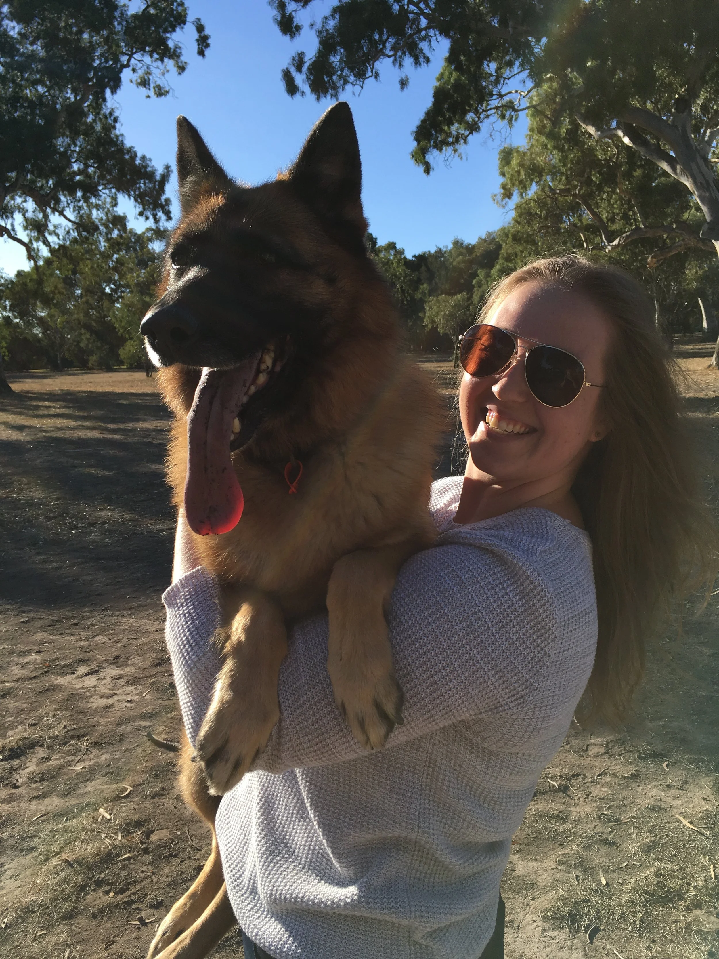 Inca and her mum, Beth