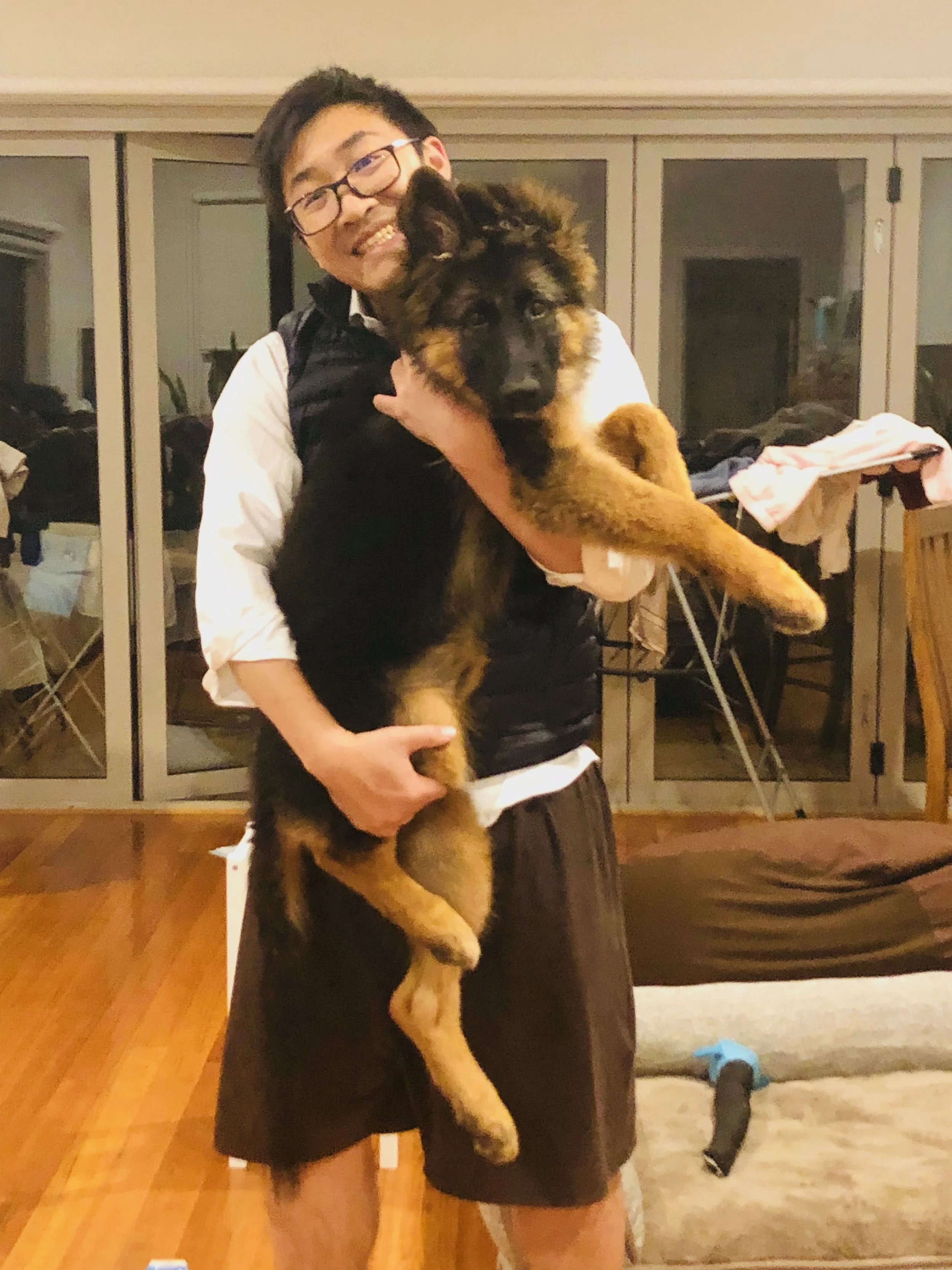Coco and her daddy