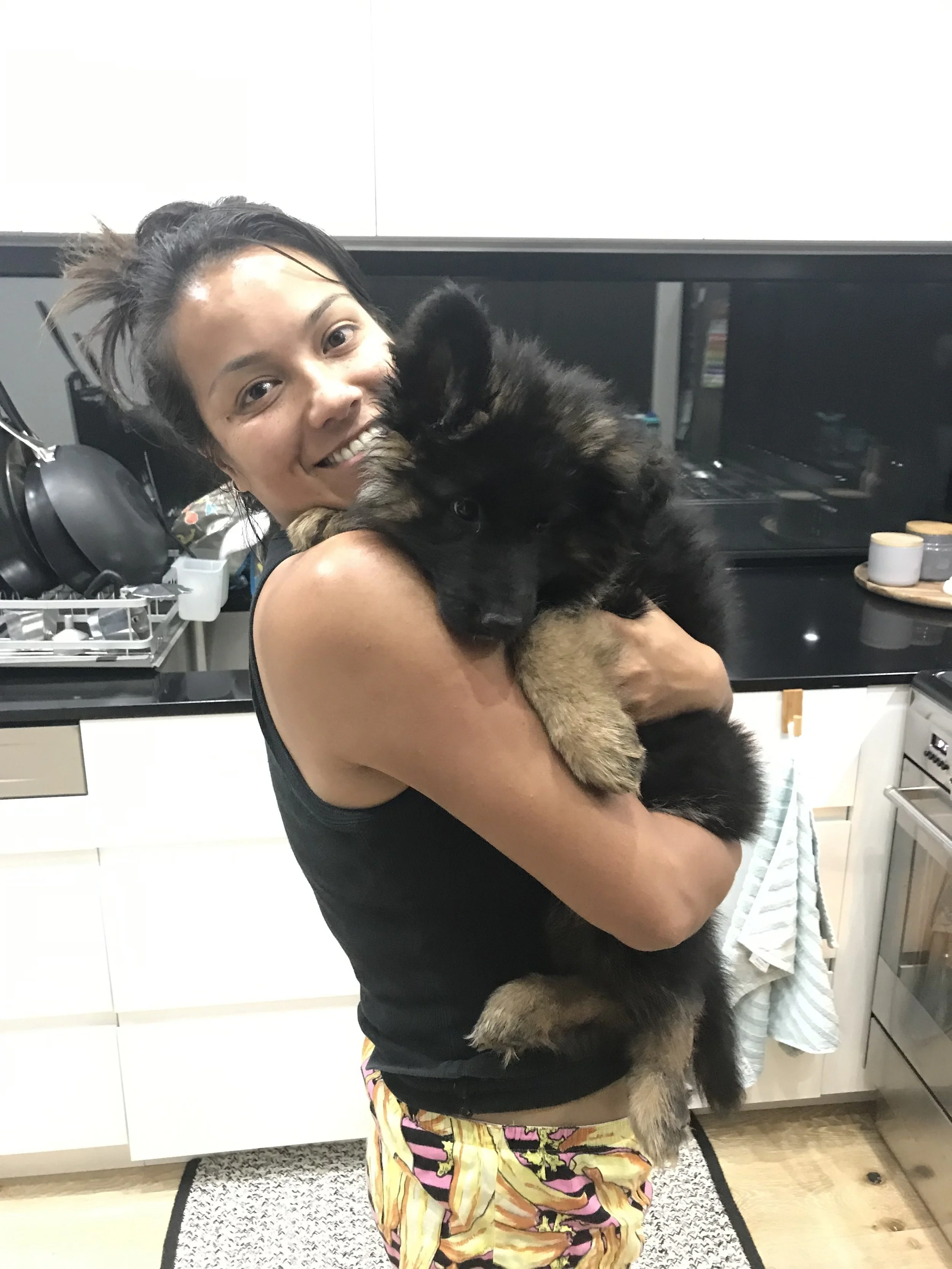 Navi with her mummy