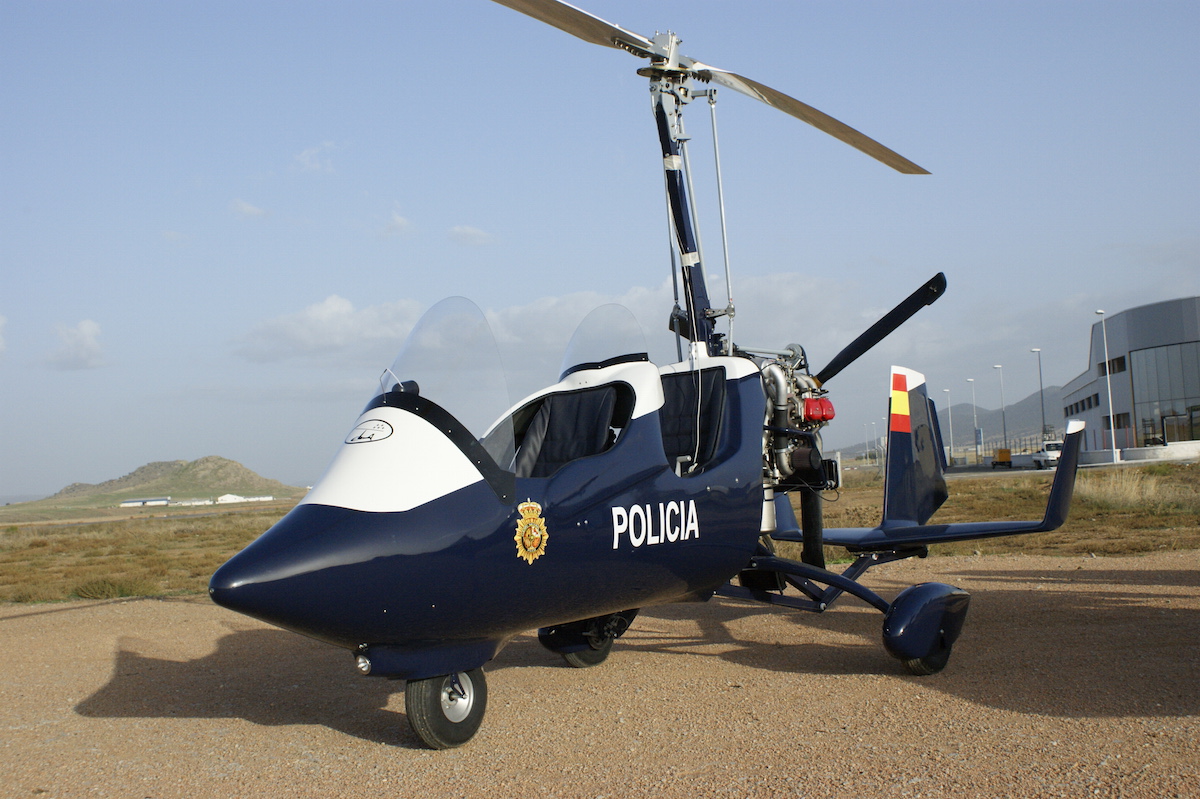 gyrocopter autogiro police equipment