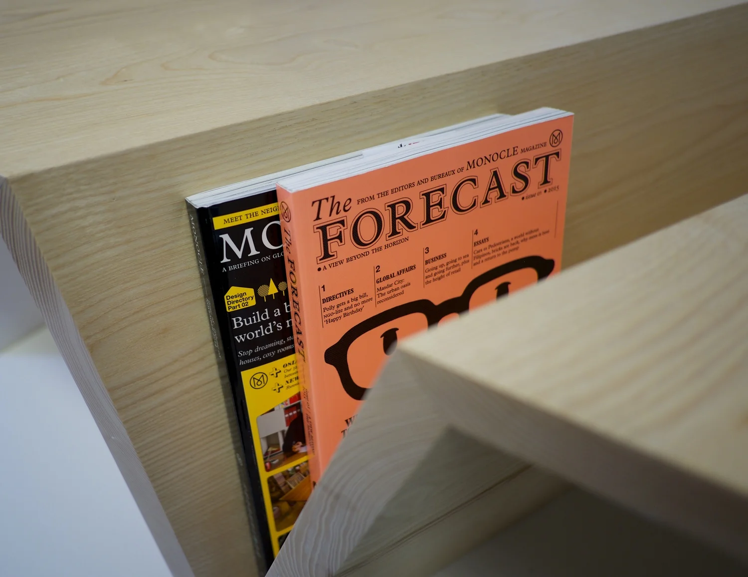 Origami Coffee Table - Storage view
