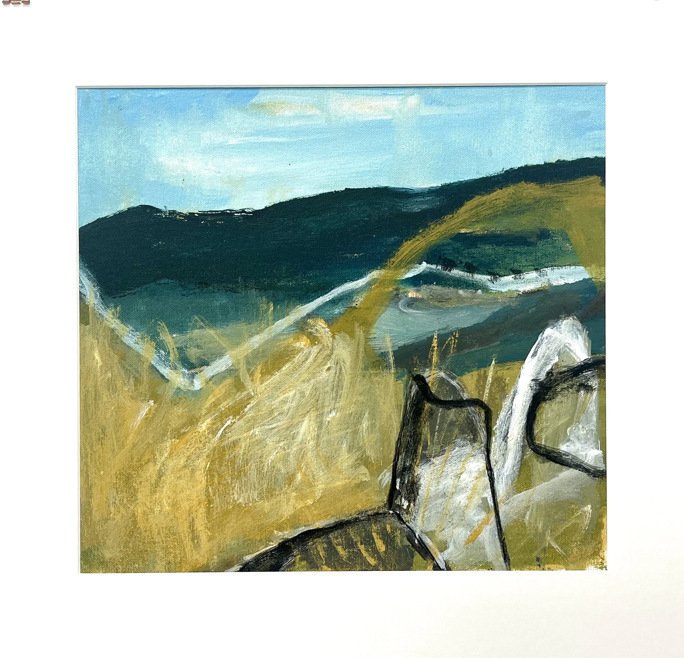 Studio Landscape study by Jan Cristaudo