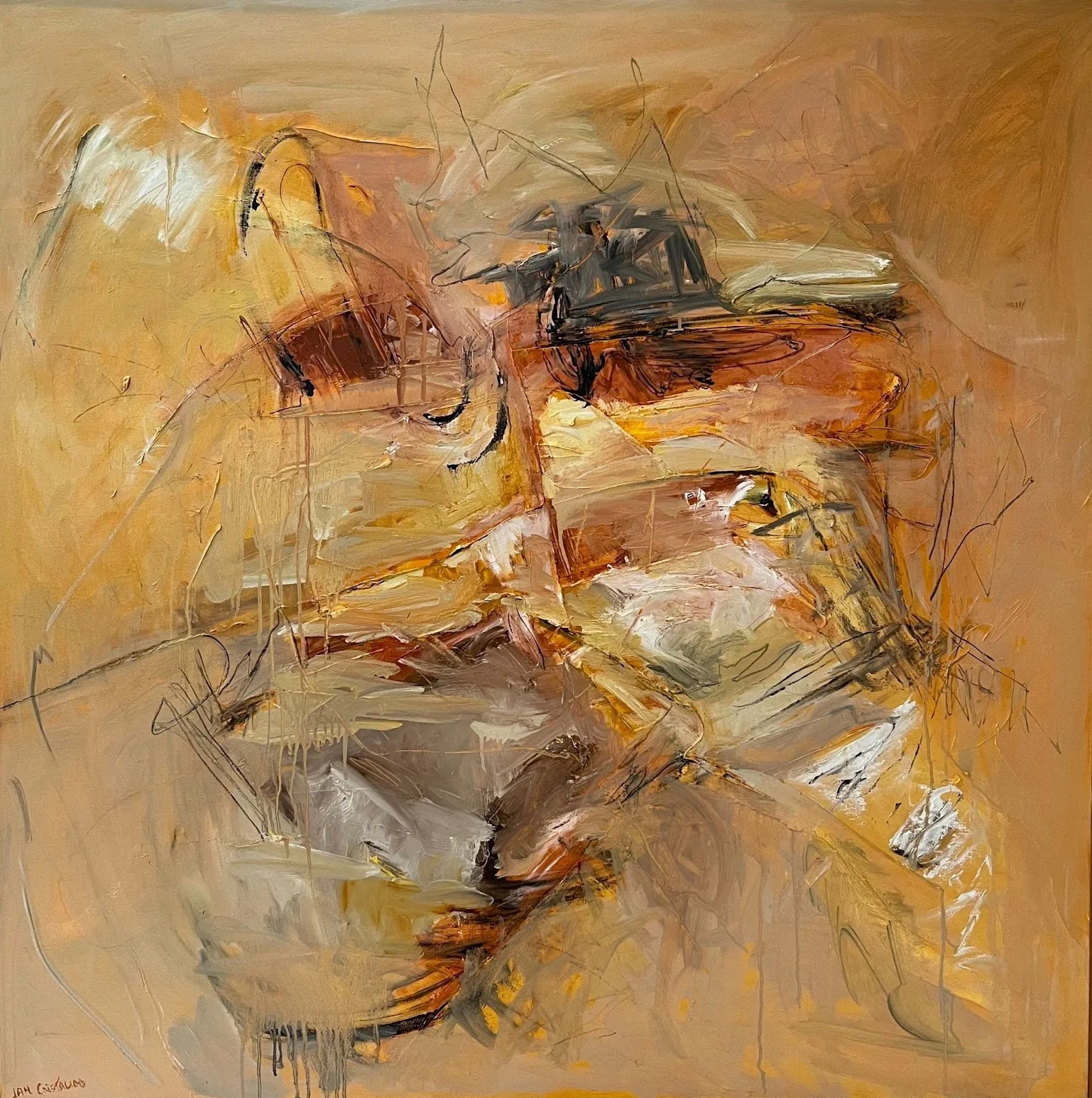 Sunset Crossing by Jan Cristaudo