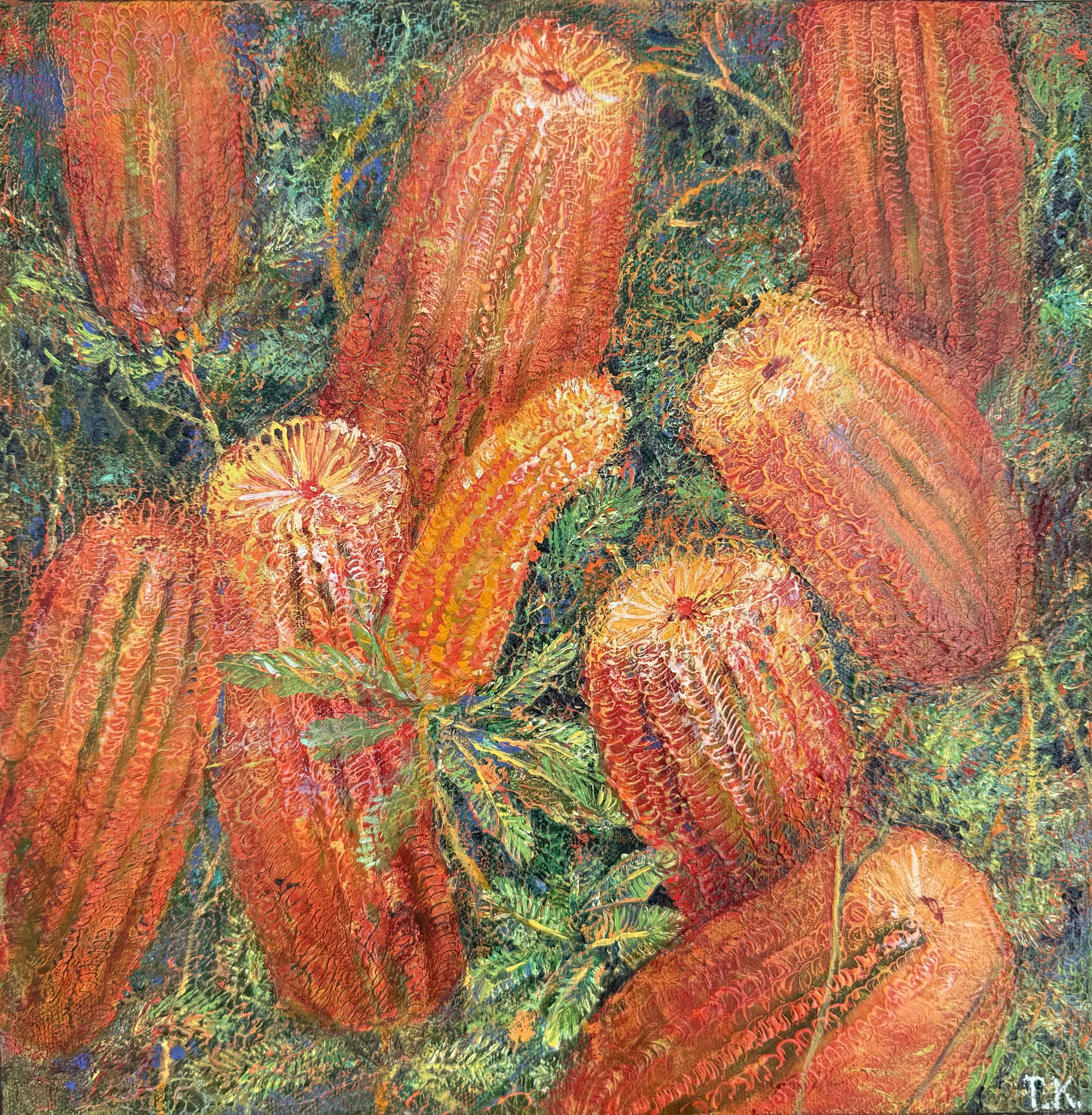 Banksia Ericifolia by Tetiana Kolunenko