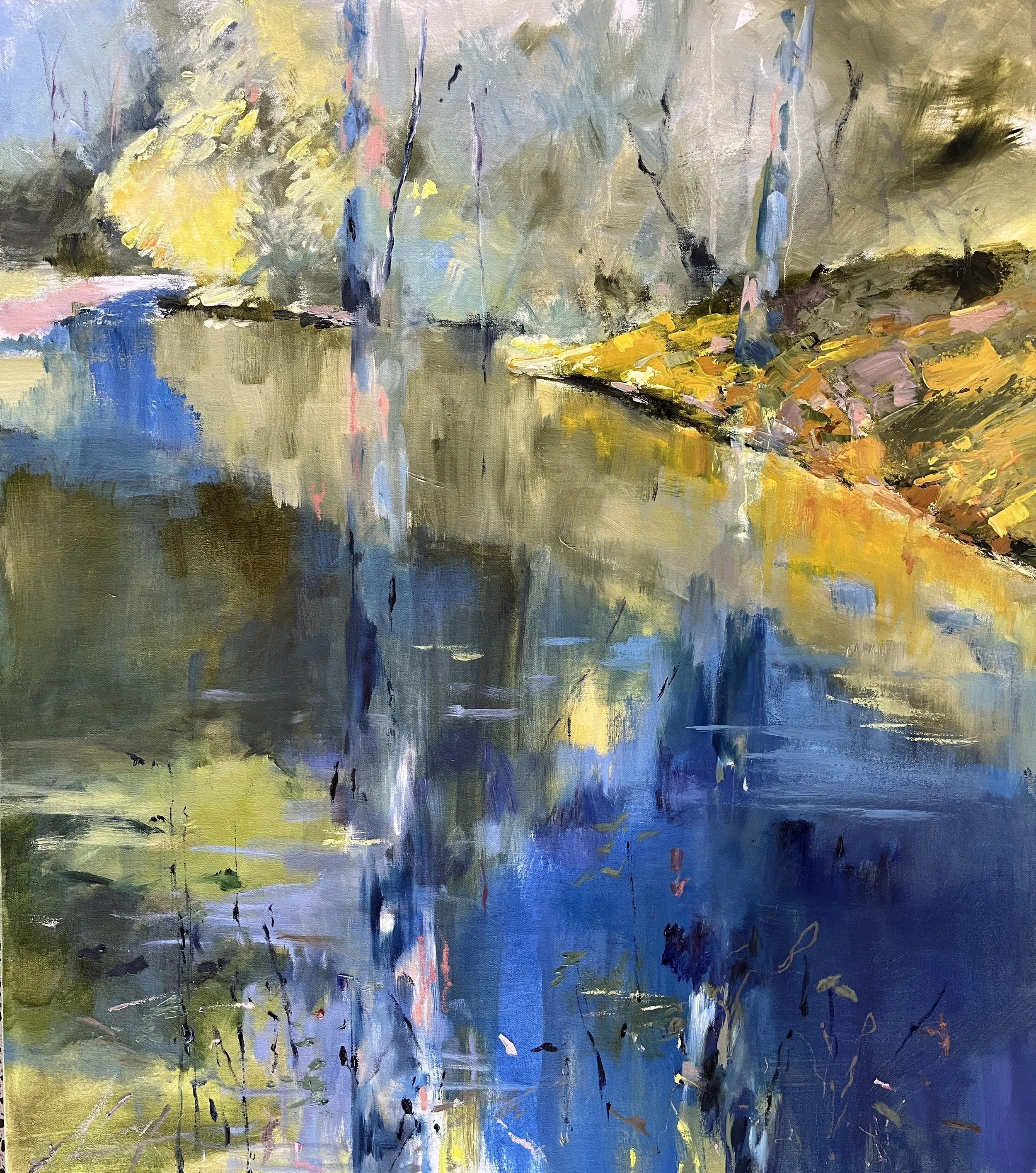 Bend in the River II by Sandra Blackburne