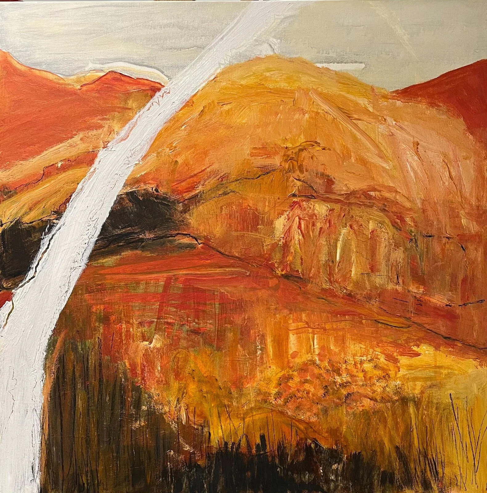 Shadows In The Grass by Jan Cristaudo