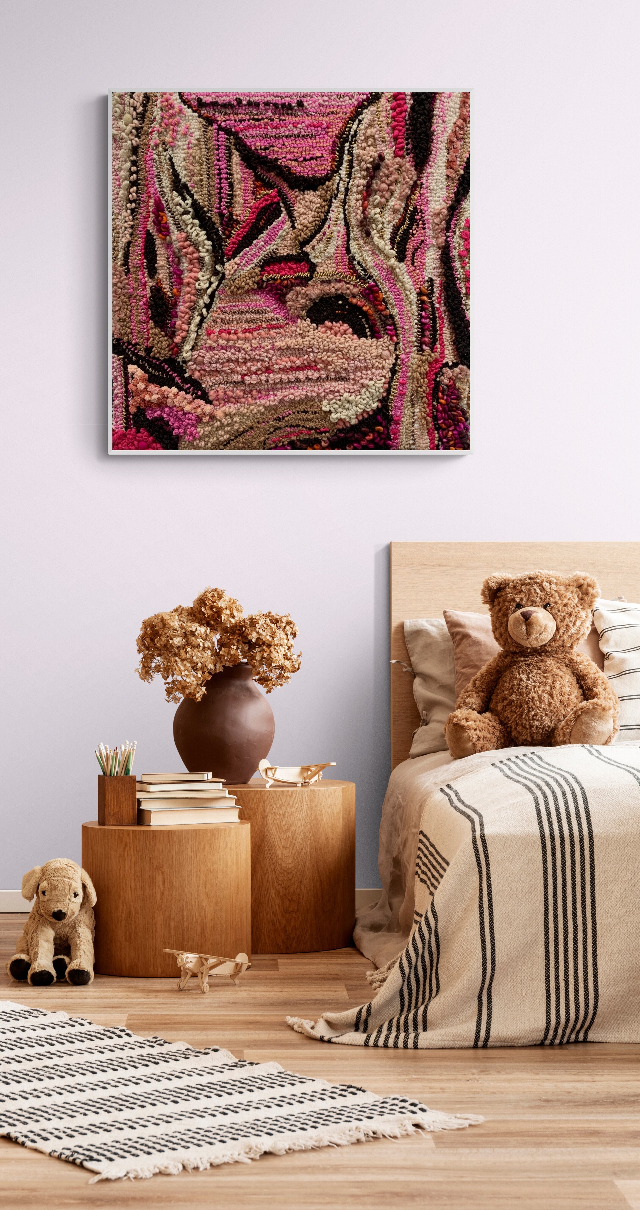 BLOOMING PINK POPSICLES AT DUSK interior.jpg