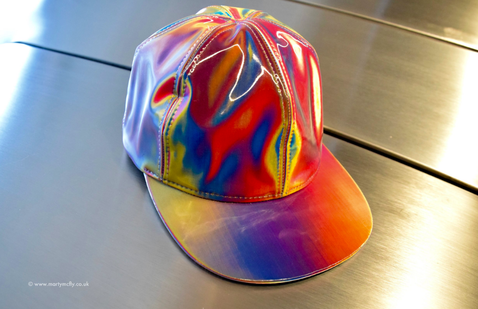 Back to the Future Holographic Cap 2015