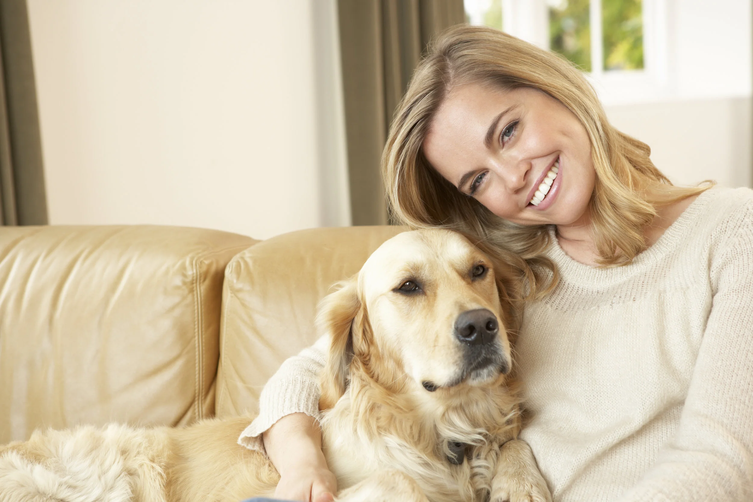 Depositphotos_happy blonde sitter with lab.jpg