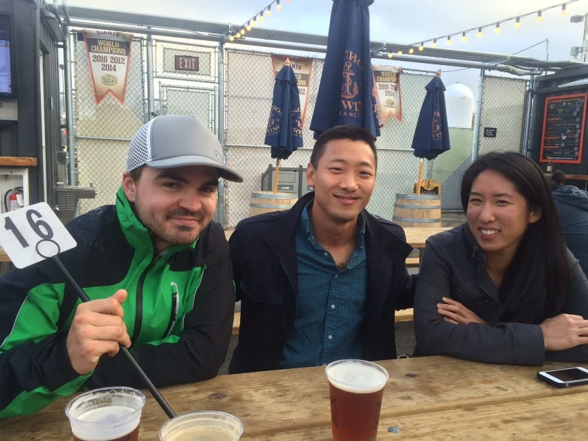 Erik, Eric Hardy and Leana Lai