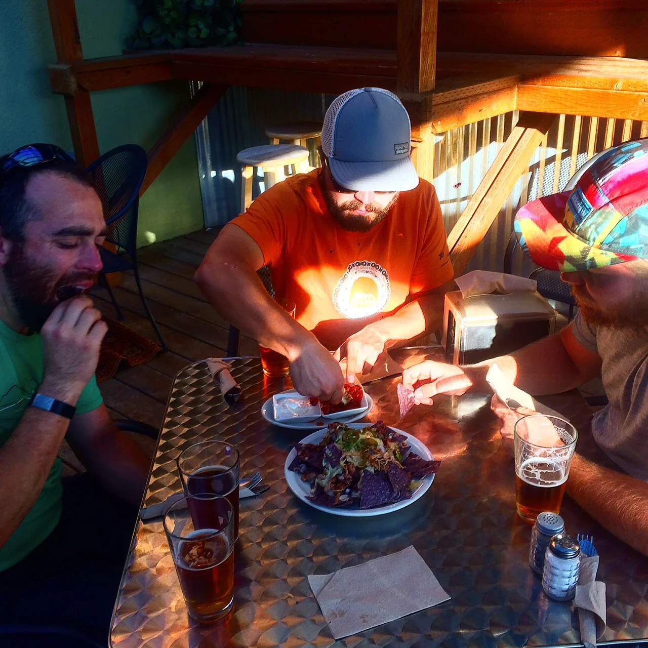 These nachos never stood a chance,  we just absolutely devour food.