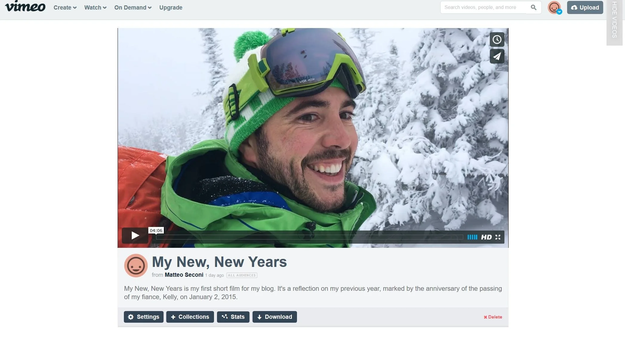 My New, New Years - Matteo's stories