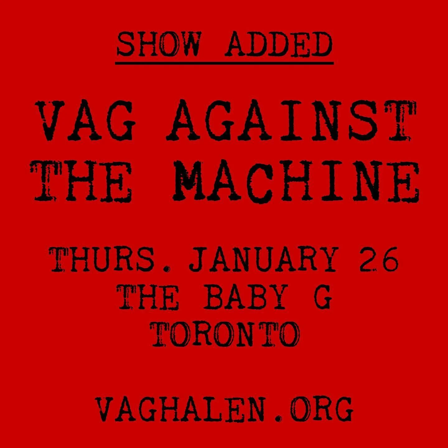 Due to popular demand, another January show has been added. Tickets on sale at 3 pm today. Link in bio. Tell yer friends.