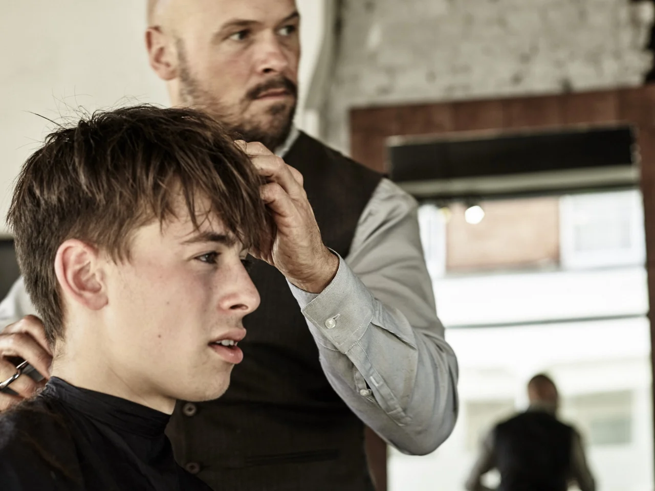 Barber Shop shoot, lifestyle
