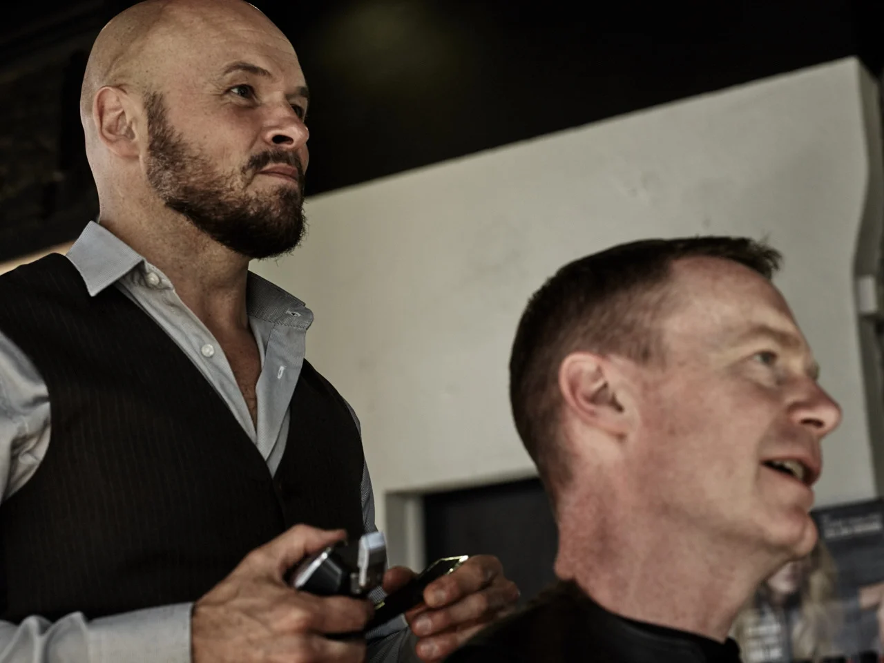 Barber Shop shoot, lifestyle