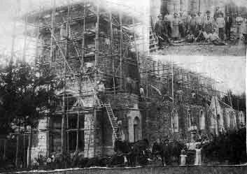 Der Bau der Kirche wurde 1910 fertig gestellt