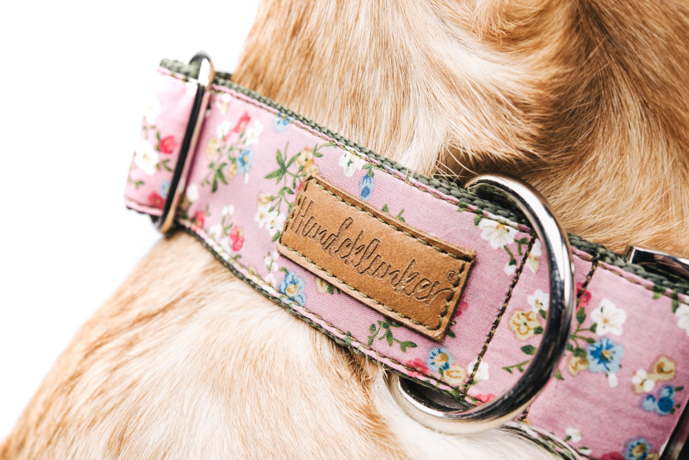 Das Hundeklunker-Label aus Leder.