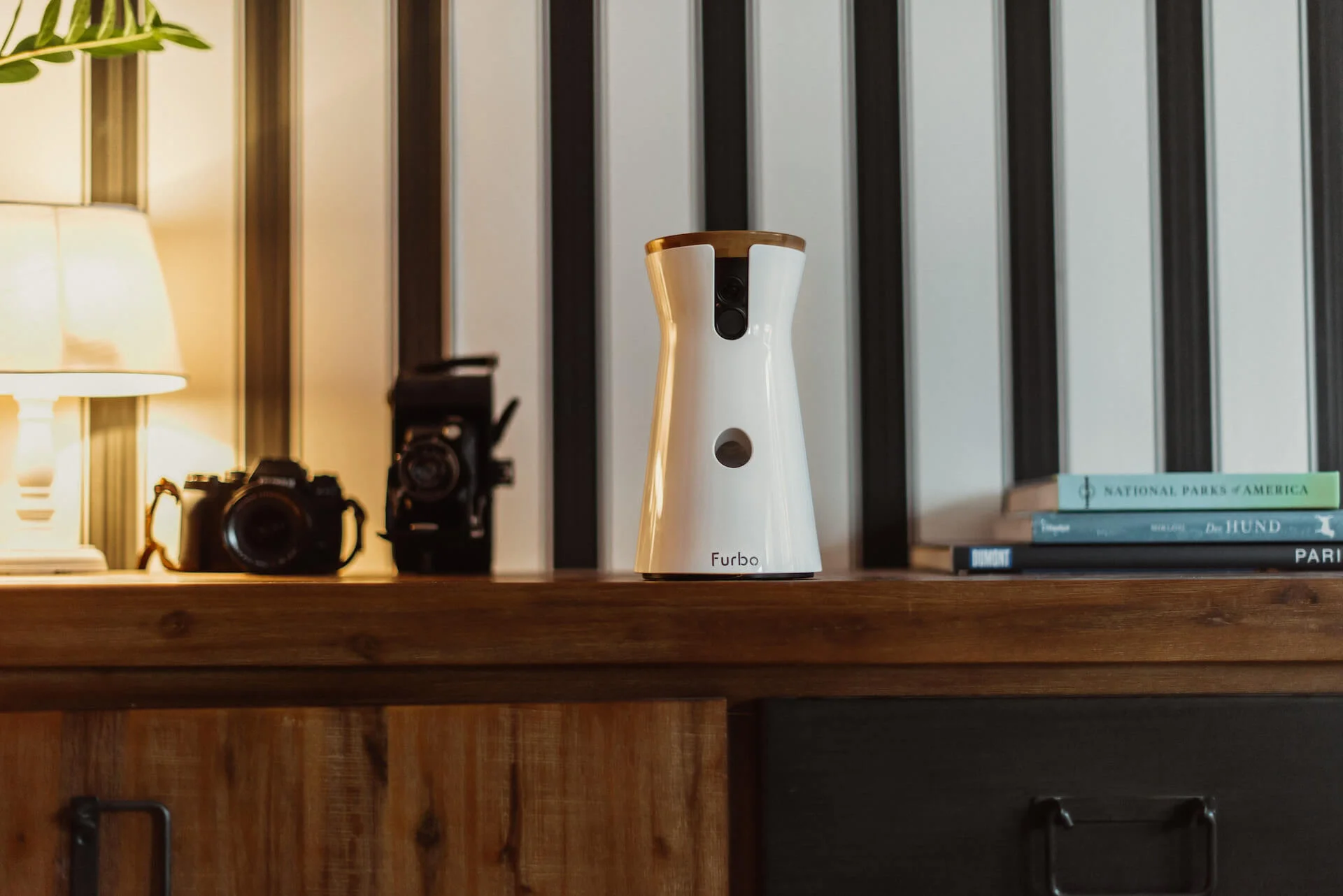 Die Kamera muss sich vom Design her nicht verstecken – sieht schick aus, oder?