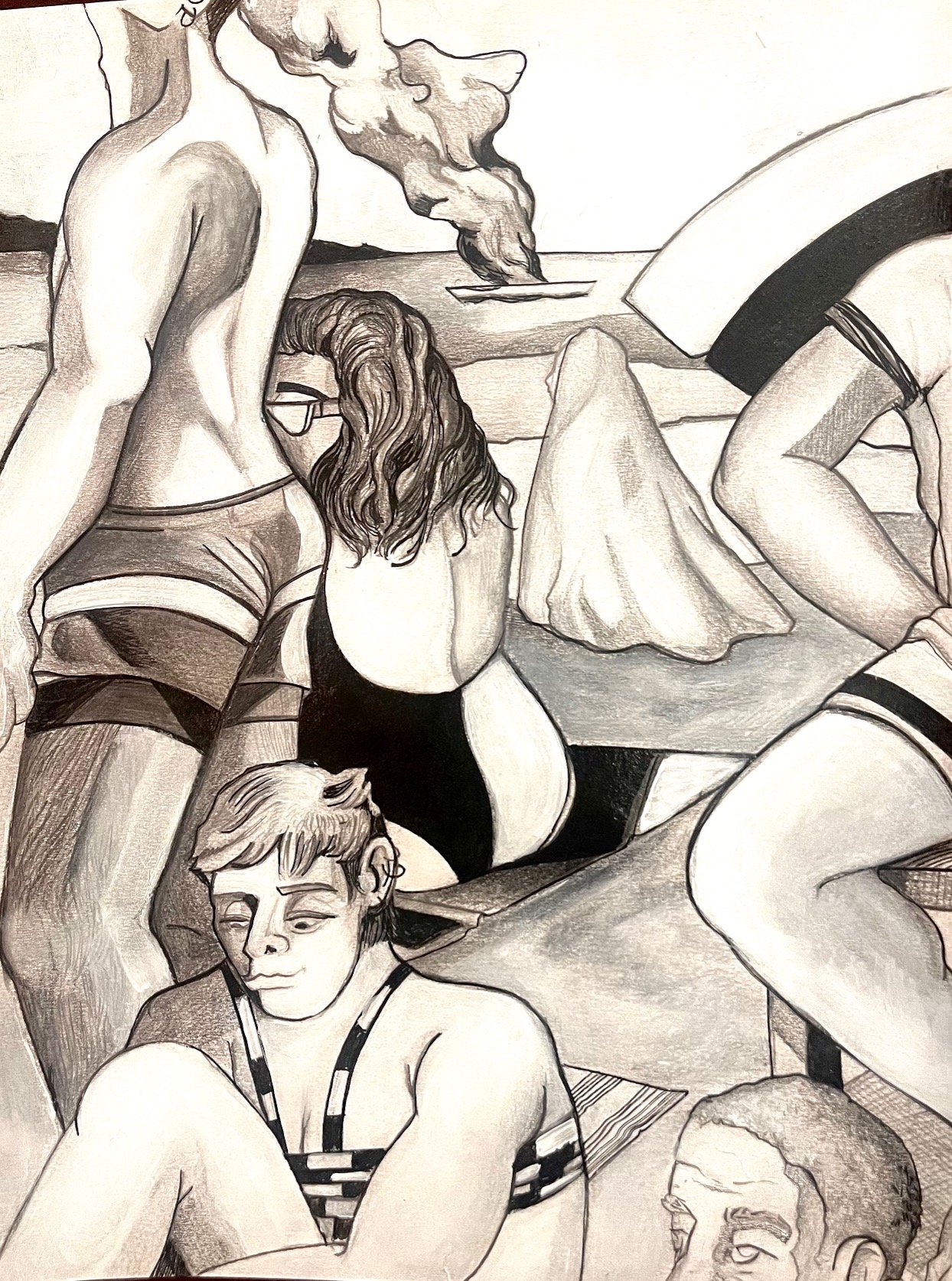 La Viejita
Pencil and Sumi ink on paper
9 x 12
2024