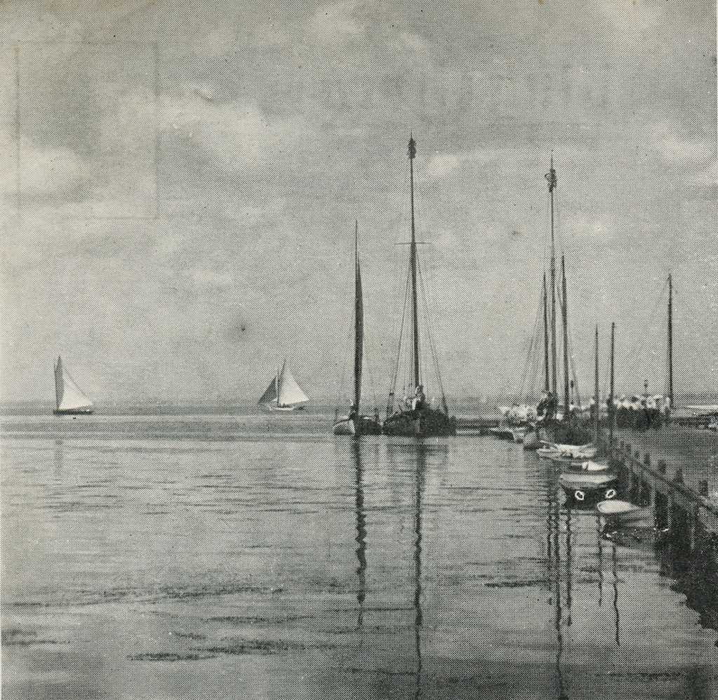  Dock Scene at Point O'Woods, 1905 