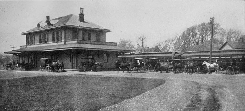  Babylon Railroad Station, 1909 