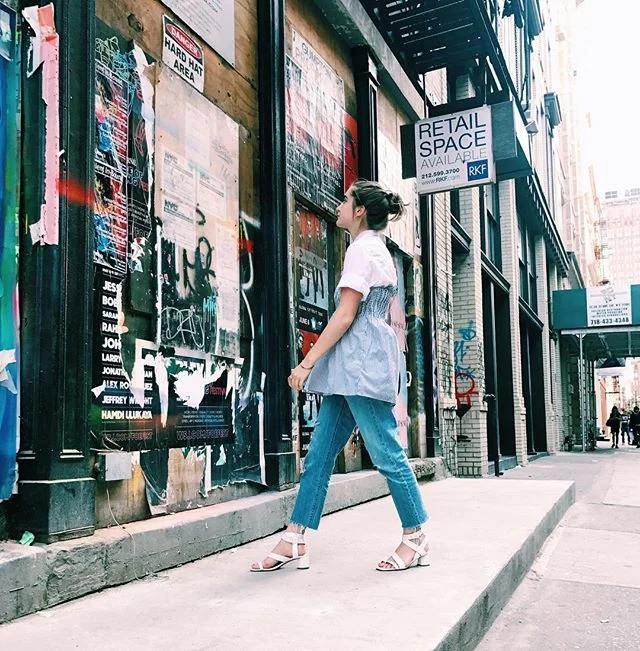 Here I am looking at some concert posters totally oblivious to the &quot;DANGER&quot; sign above me 🚷