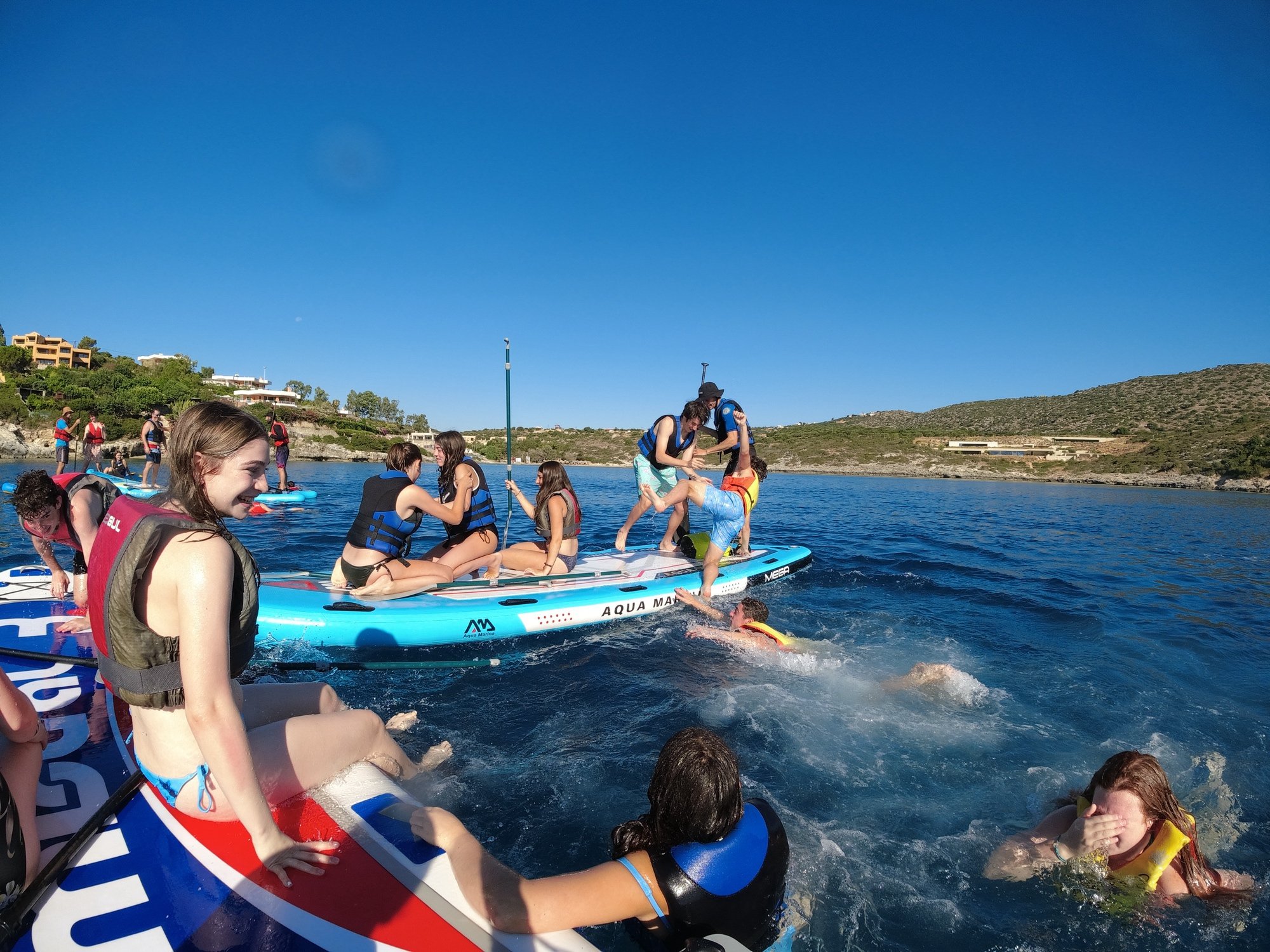 The Big experience of the Big SUP - Group SUP tours in Chania — SUPinCrete
