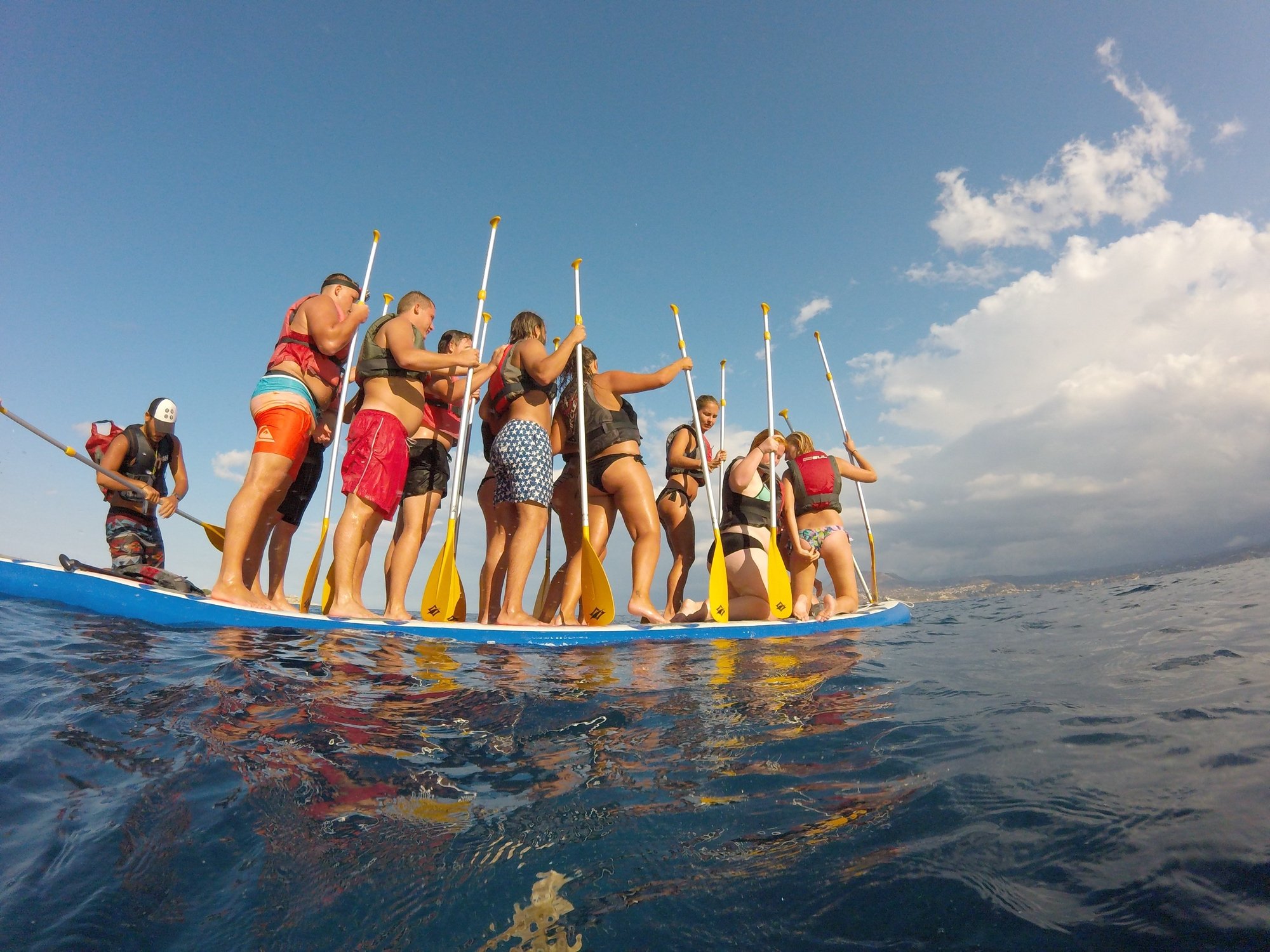The Big experience of the Big SUP - Group SUP tours in Chania — SUPinCrete