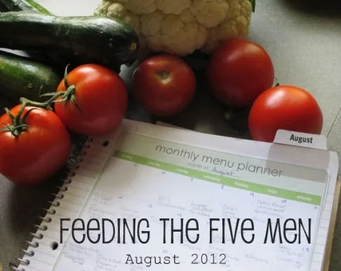 Feeding the Five Men - August 2012