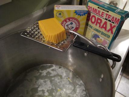 Tough Times = Homemade Laundry Soap