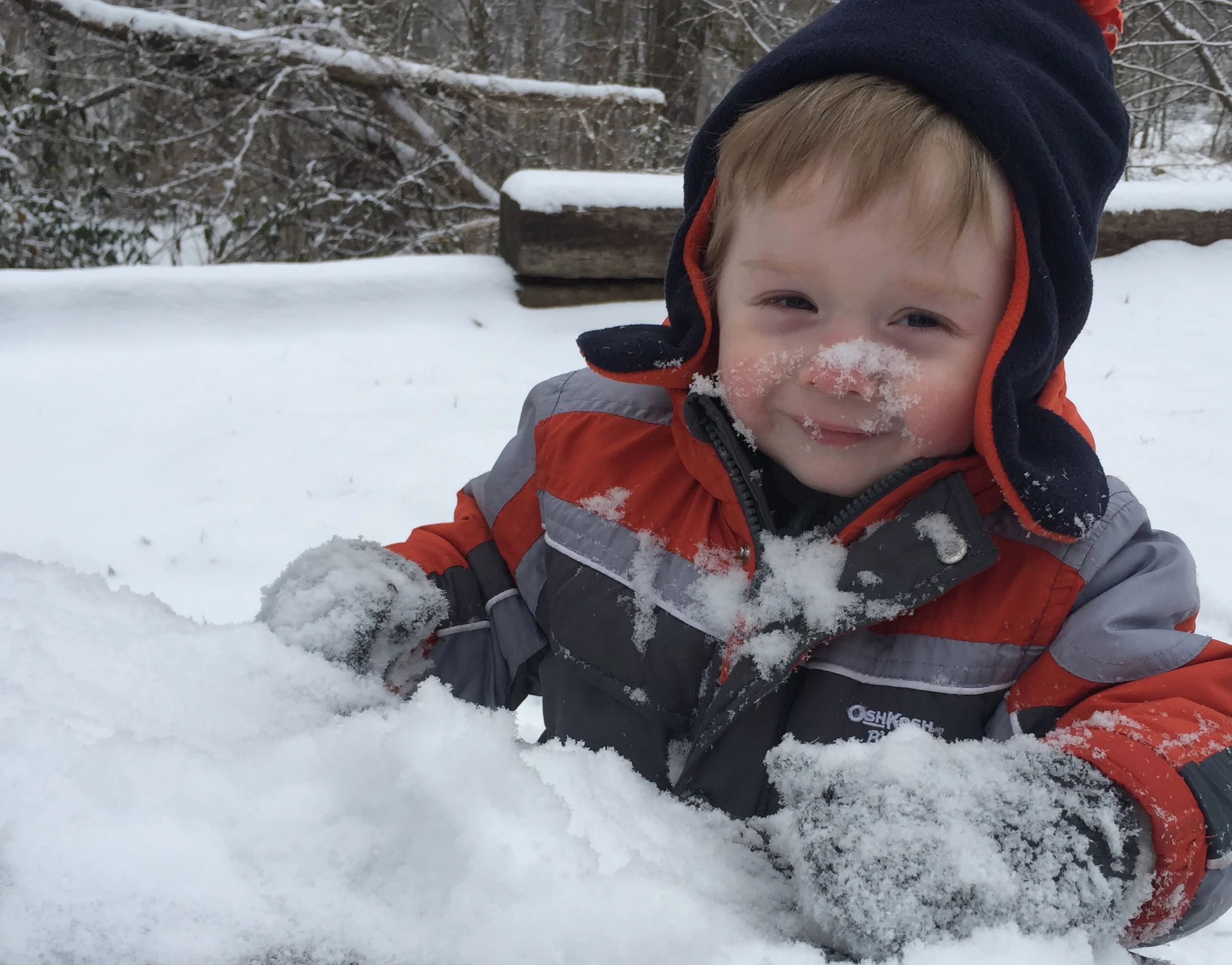 No Talker Outside Today - SNOW!