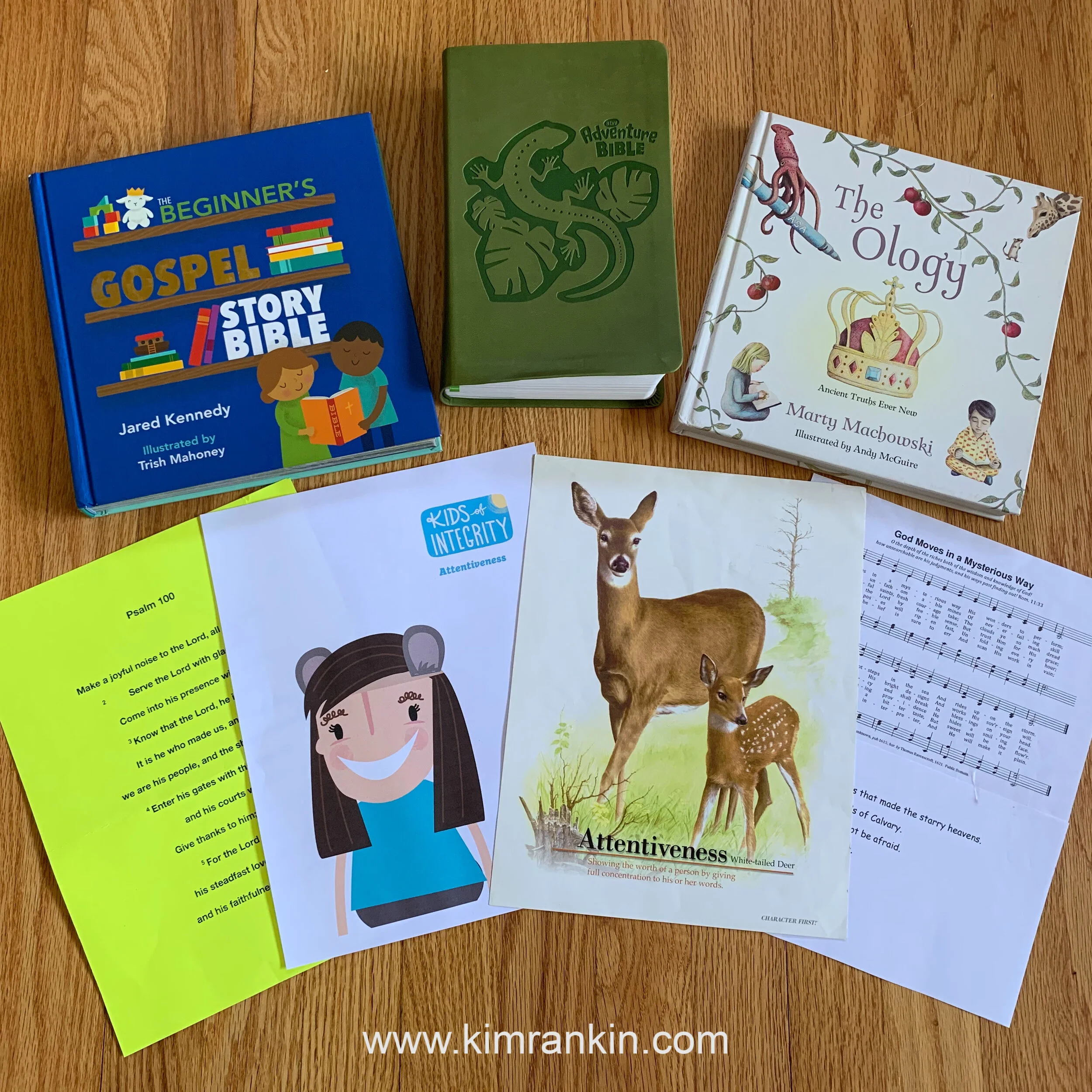 '20 - '21 Homeschool Curriculum: Bible and Character