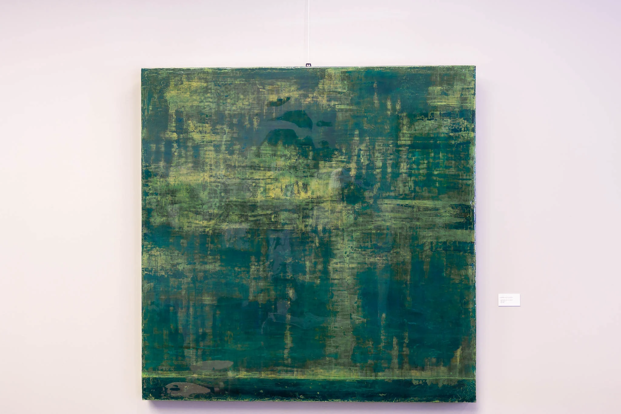 Happy Go Lucky (Acrylic and Resin on Panel)