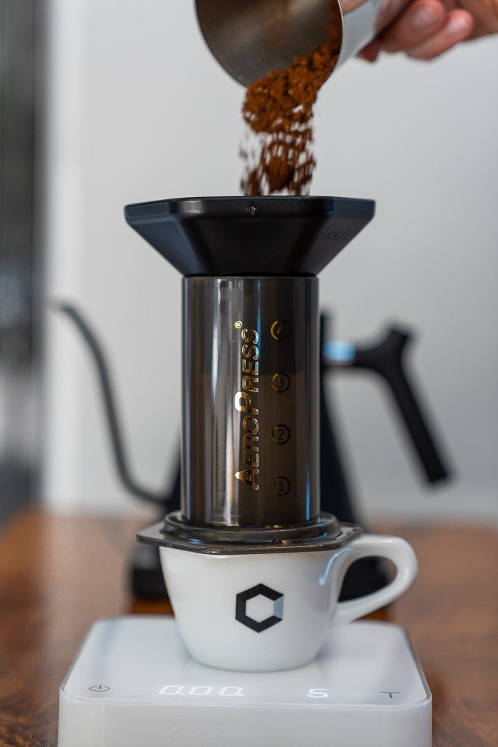 Aeropress Espresso Add Coffee.jpg