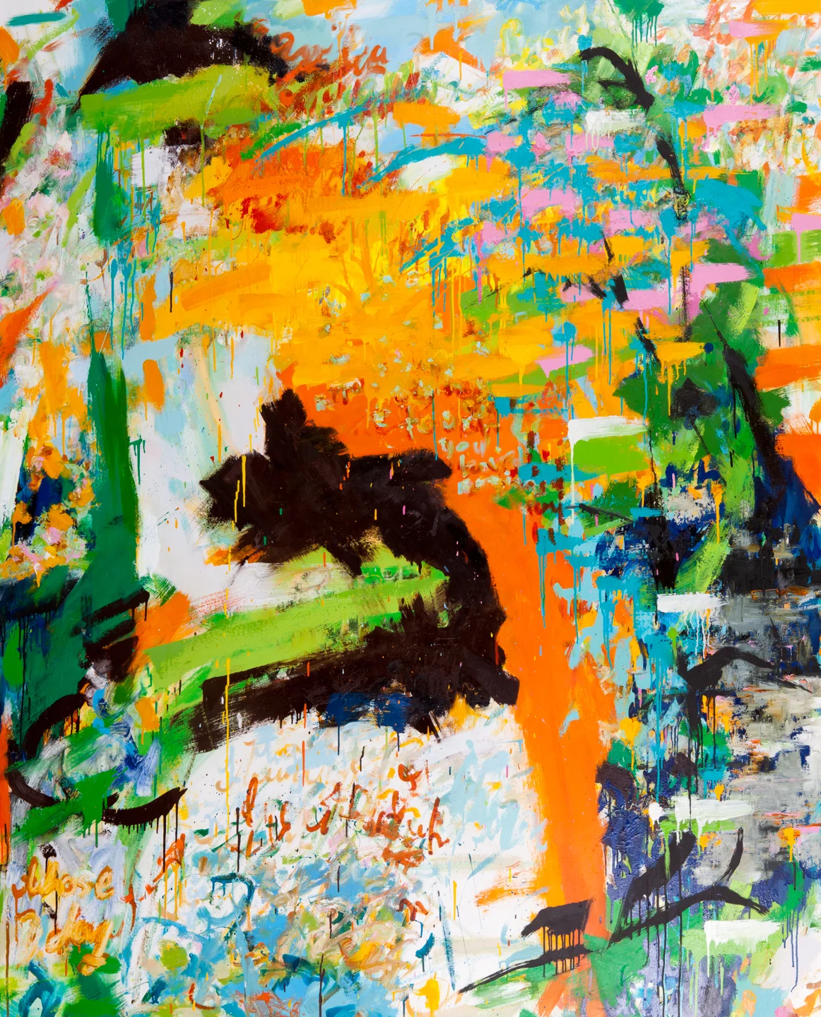 "Those Three Days" Oil on canvas 72"x58" 2012