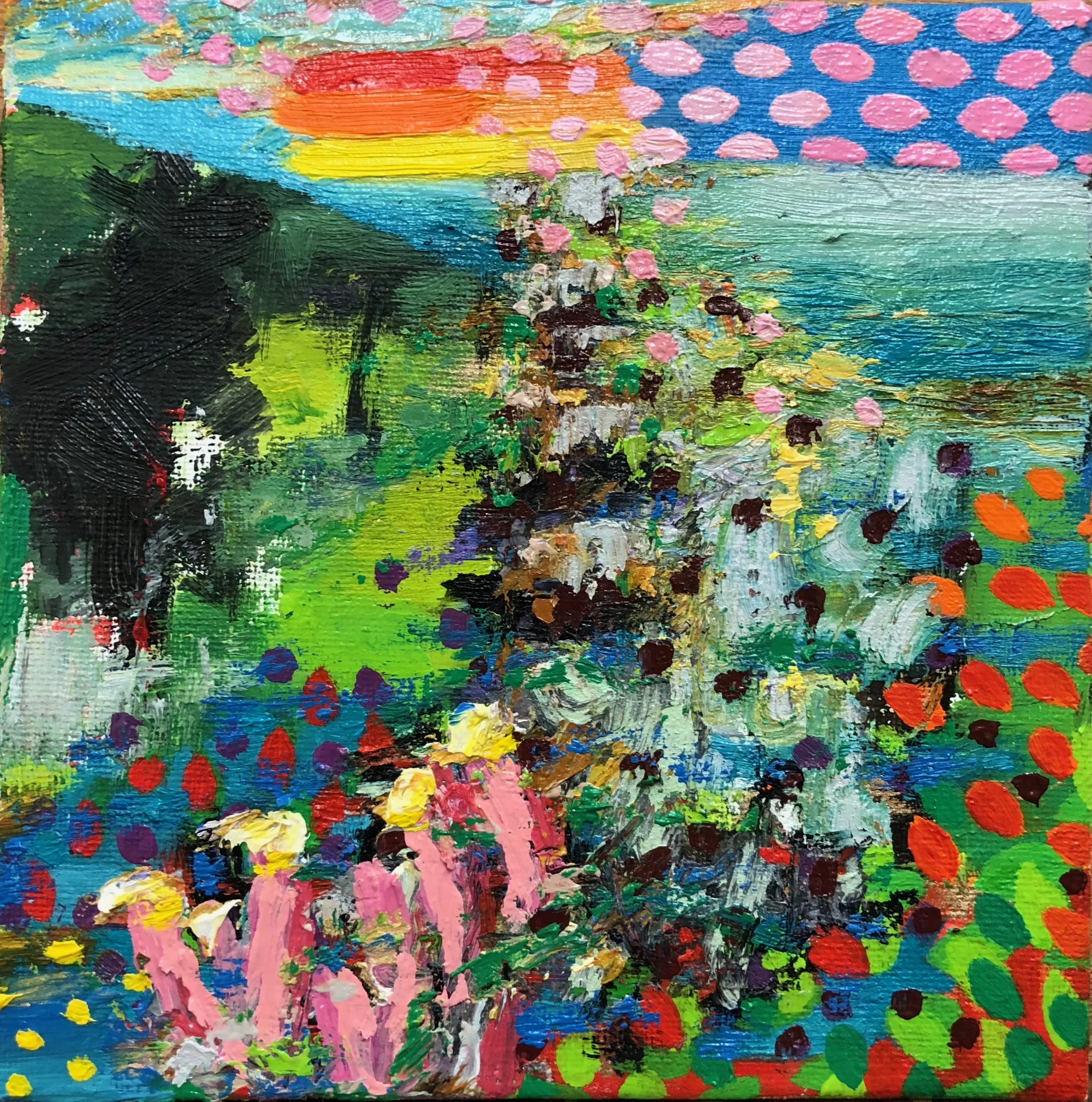 “Delights #1” oil on canvas 6”x6” 2018