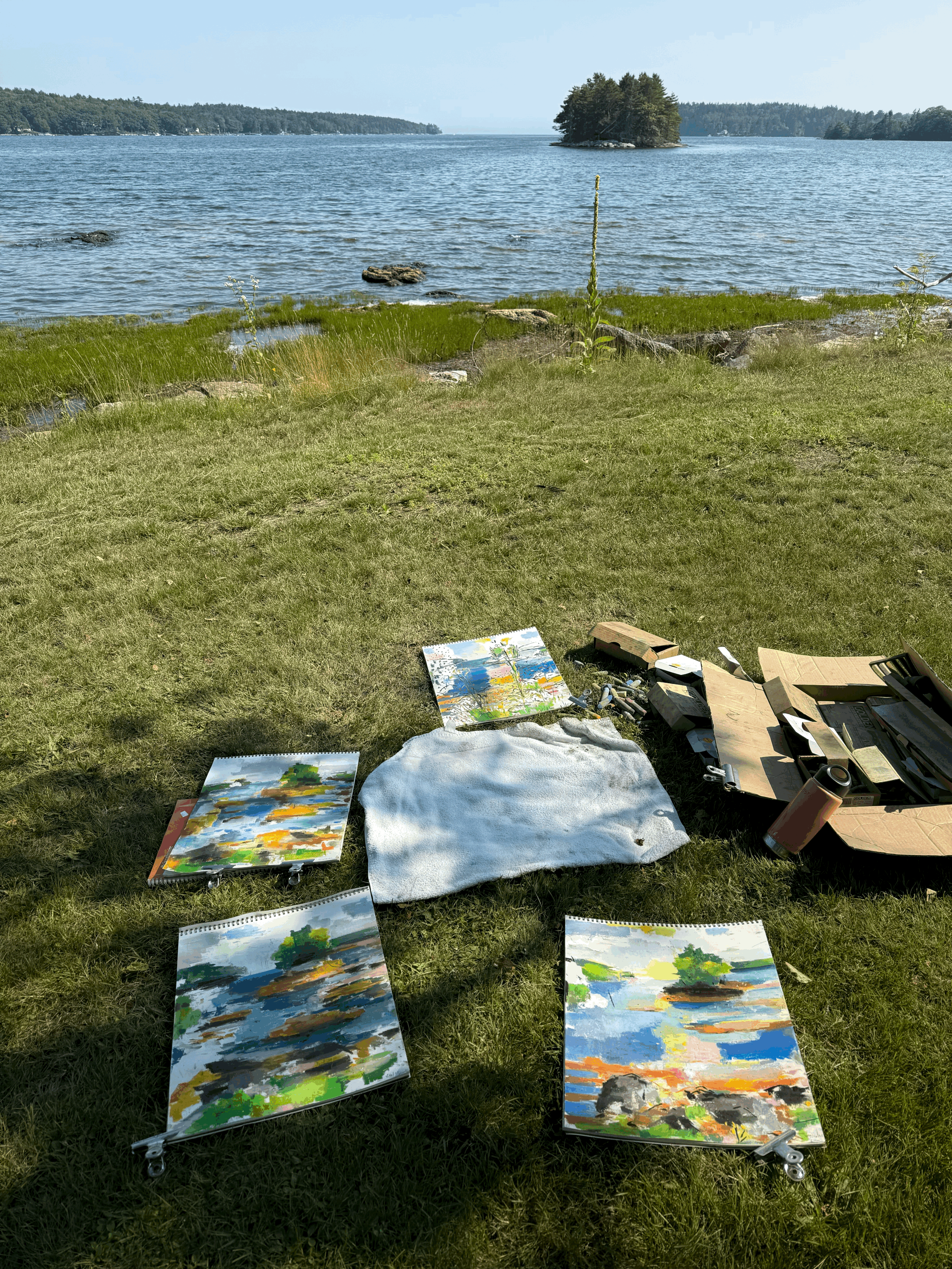  pastels, July 2025 