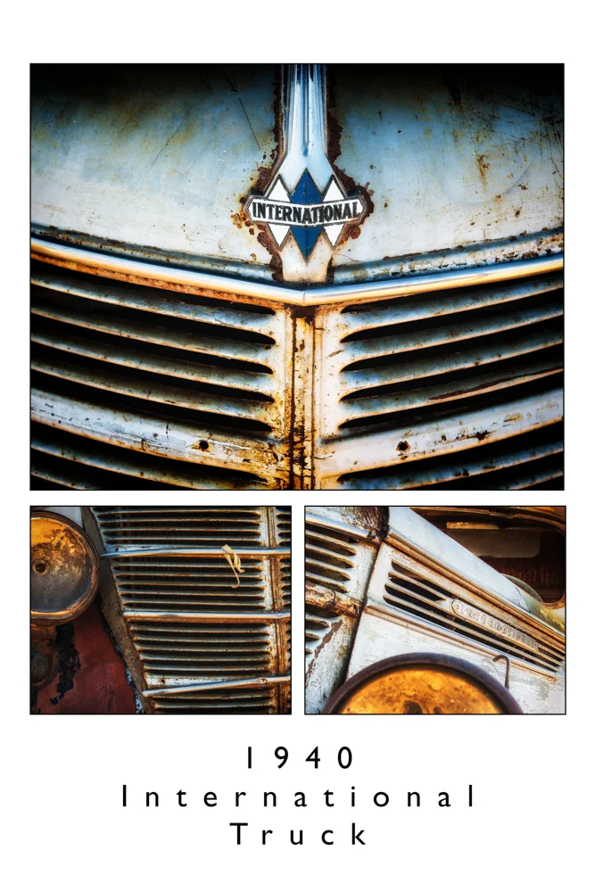 1940 International Truck Poster