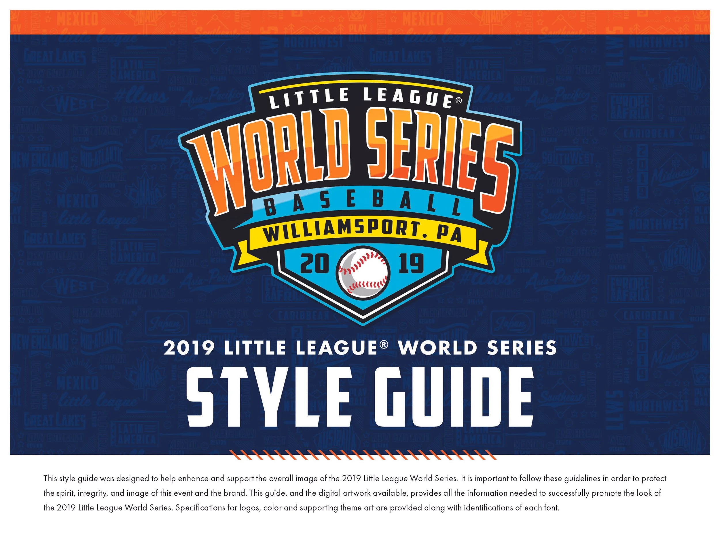 2019 LLWS Style Guide