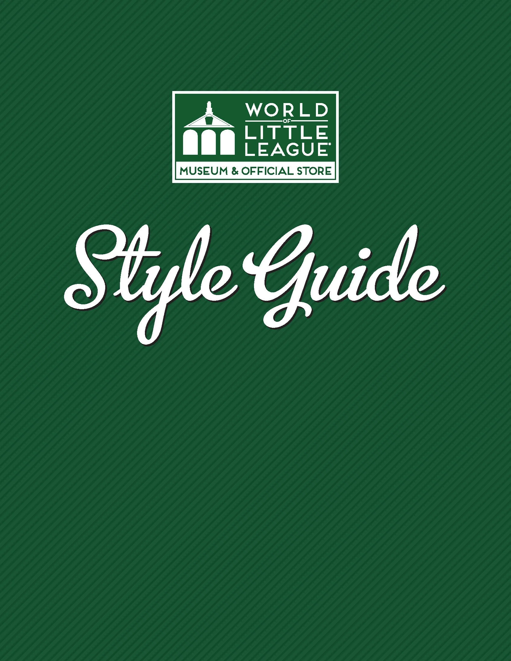 World of Little League Museum Style Guide