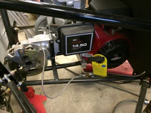Drivetrain and rear braking assemblies