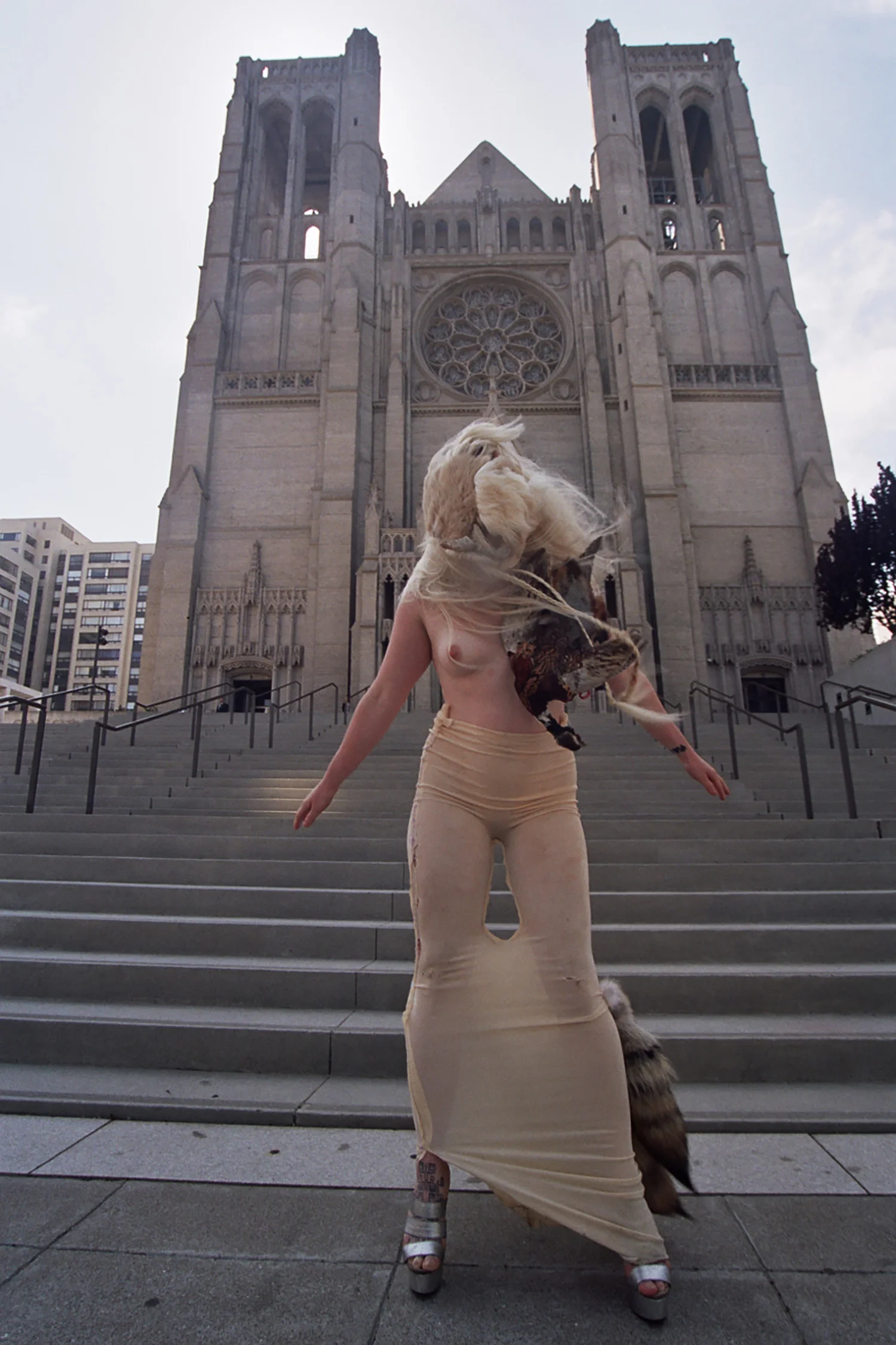  These photographs were made in San Francisco and represent a collaboration with artists, fashion designers and performance artists Sara Thustra,&nbsp;Raul De Nieves, &nbsp;Heather Ciriza,&nbsp;&nbsp;Brande Bytheway and Siobhan Aluvalot. 