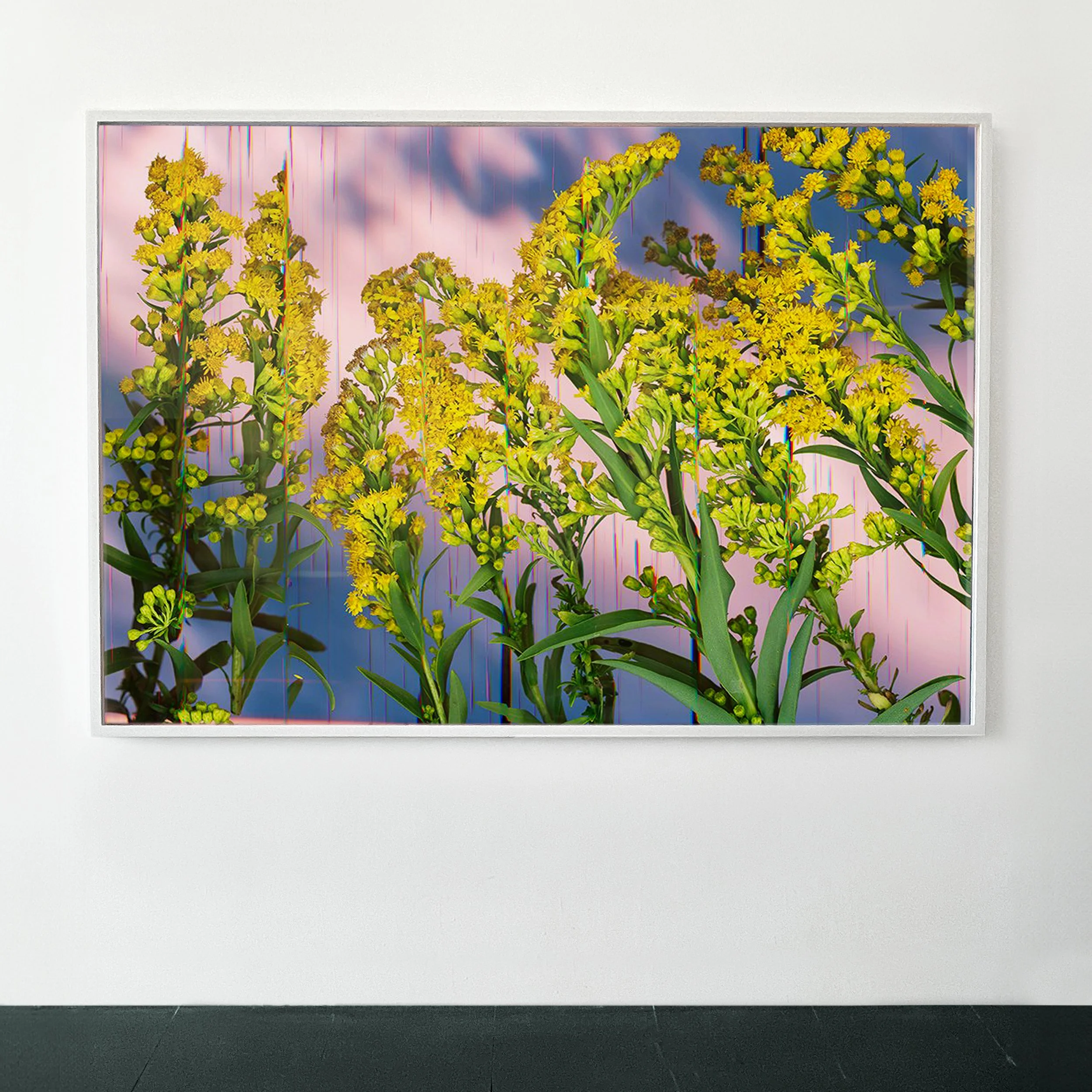 Bracing the Edges, 2024, 41 x 57"