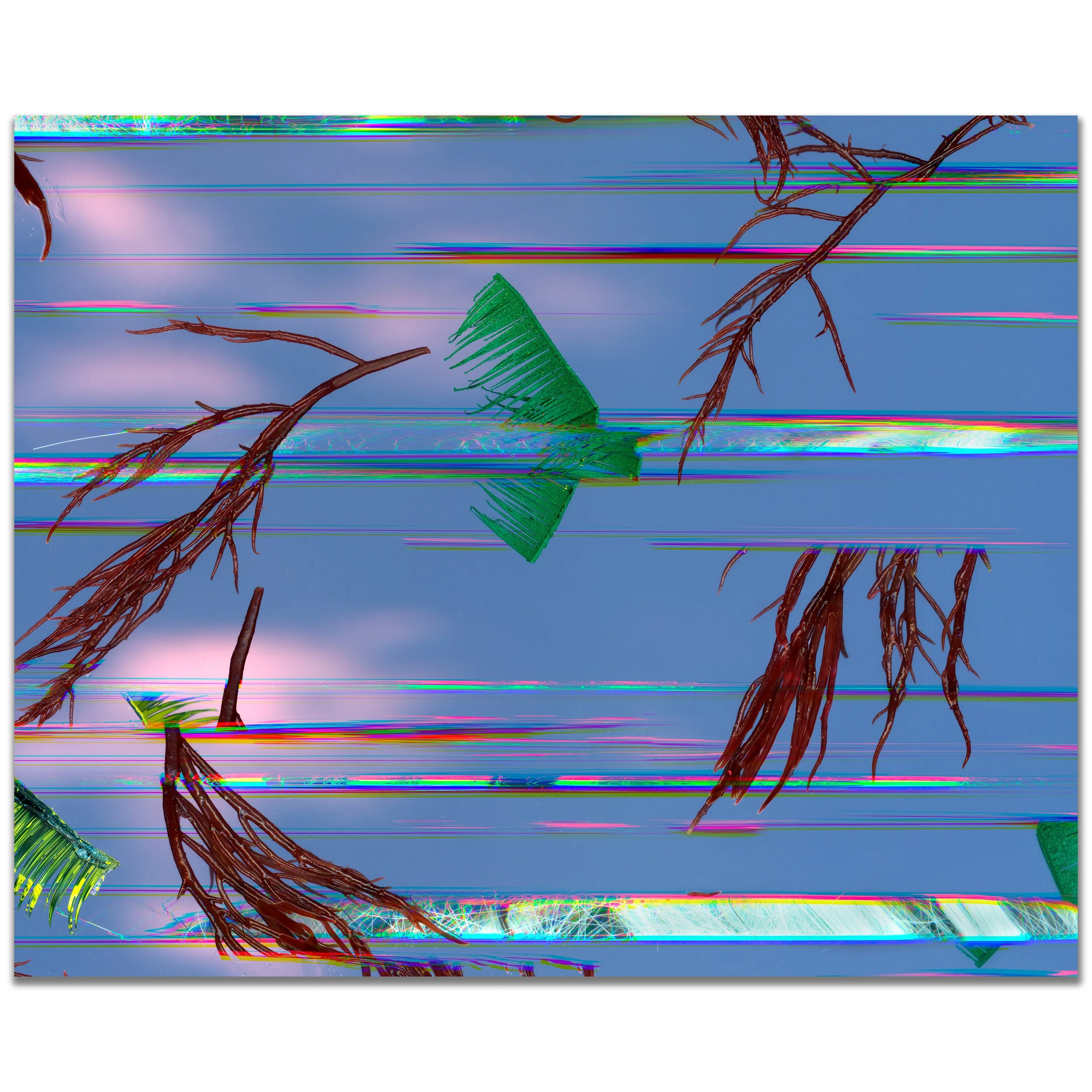 Gay Tidal Wave, 2023, 15 x 18.5 "